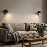 Citilux AXEL CL512511 Спот поворотный с выключателем Чёрный