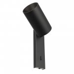 Citilux AXEL CL512511 Спот поворотный с выключателем Чёрный