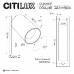 Спот Citilux CL512513R AXEL