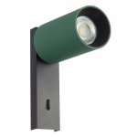 Citilux AXEL CL512515 Спот поворотный с выключателем Зелёный