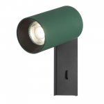 Citilux AXEL CL512515 Спот поворотный с выключателем Зелёный