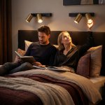 Citilux AXEL CL512523R Спот поворотный двойной Бронза Рифлёный