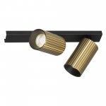 Citilux AXEL CL512523R Спот поворотный двойной Бронза Рифлёный