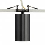 Citilux AXEL CL512D11R Спот поворотный встраиваемый Чёрный Рифлёный