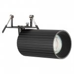 Citilux AXEL CL512D11R Спот поворотный встраиваемый Чёрный Рифлёный