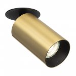 Citilux AXEL CL512D12 Спот поворотный встраиваемый Латунь