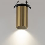 Citilux AXEL CL512D12 Спот поворотный встраиваемый Латунь