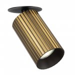 Citilux AXEL CL512D13R Спот поворотный встраиваемый Бронза Рифлёный