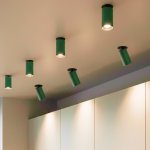 Citilux AXEL CL512D15 Спот поворотный встраиваемый Зёленый