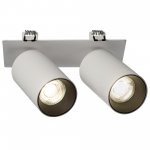 Citilux AXEL CL512D20 Спот поворотный встраиваемый двойной Белый