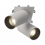 Citilux AXEL CL512D20 Спот поворотный встраиваемый двойной Белый