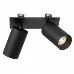 Citilux AXEL CL512D21 Спот поворотный встраиваемый двойной Чёрный
