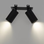 Citilux AXEL CL512D21 Спот поворотный встраиваемый двойной Чёрный