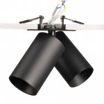 Citilux AXEL CL512D21 Спот поворотный встраиваемый двойной Чёрный