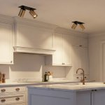 Citilux AXEL CL512D22 Спот поворотный встраиваемый двойной Латунь