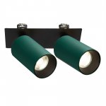 Citilux AXEL CL512D25 Спот поворотный встраиваемый двойной Зелёный