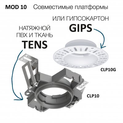 Citilux AXEL CL512S11 SKYPORT Спот поворотный встраиваемый Чёрный