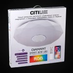 Люстра потолочная Citilux CL713A80G Диамант Смарт