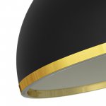 Citilux FLOOM CL736151 Светильник потолочный с пультом Чёрный+Золото