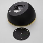 Citilux FLOOM CL736151 Светильник потолочный с пультом Чёрный+Золото