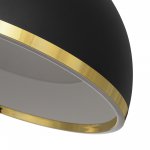 Citilux FLOOM CL736151 Светильник потолочный с пультом Чёрный+Золото