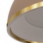 Citilux FLOOM CL736252 Светильник подвесной с пультом Бежевый+Золото