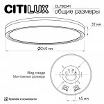 Светильник накладной Citilux CL750241 ETALON