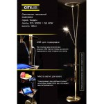 Торшер напольный Citilux CL801005F Тандем