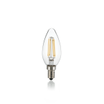 Лампочка Ideal Lux LED CLASSIC E14 4W OLIVA TRASPARENTE 300