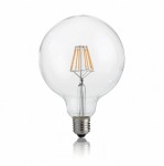 Лампочка Ideal lux LED CLASSIC E27 8W GLOBO D125 BIANCO