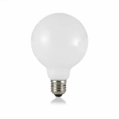 Светильник Ideal lux LED CLASSIC E27 8W GLOBO D95 BIANCO 3000K