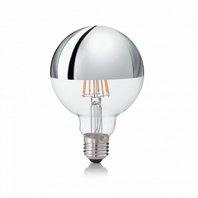 Светильник Ideal lux LED CLASSIC E27 8W GLOBO D95 CROMO 3000K