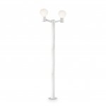 Уличный столб двойной Ideal Lux CLIO PT2 BIANCO