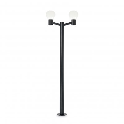 Уличный столб двойной Ideal Lux CLIO PT2 NERO Уличный столб двойной Ideal Lux CLIO PT2 NERO