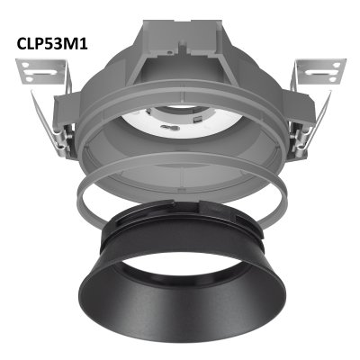 Skytek SkyPORT.53 TENS+MOD CLP53M1 Светильник безрамочный для натяжных потолков Чёрный