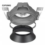 Skytek SkyPORT.53 TENS+MOD CLP53M1 Светильник безрамочный для натяжных потолков Чёрный