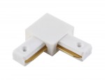 Соединитель L-образный (однофазный) Crystal Lux CLT 0.211 02 WH (1408/003)