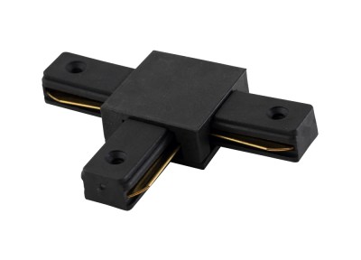 Соединитель T-образный (однофазный) Crystal Lux CLT 0.211 03 BL (1408/006)