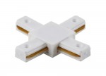 Соединитель X-образный (однофазный) Crystal Lux CLT 0.211 04 WH (1408/007)