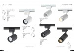 Cветильник трековый однофазный Crystal Lux CLT 0.31 007 10W WH (1409/017)