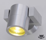 Бра CLT 020CW AL (1400/700) Crystal lux