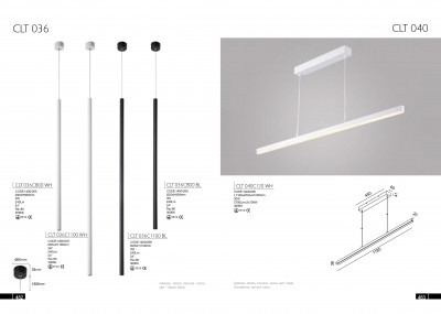 

Светильник Crystal lux CLT 036C800 WH, CLT 036C800 WH