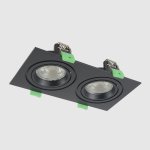 Светильник встроенный Crystallux CLT 002C2 BL V2 Invisia