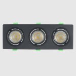 Светильник встроенный Crystallux CLT 002C3 BL V2 Invisia