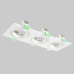 Светильник встроенный Crystallux CLT 002C3 WH V2 Invisia