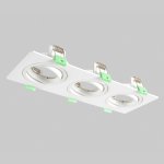 Светильник встроенный Crystallux CLT 002C3 WH V2 Invisia