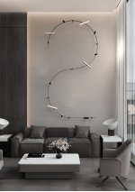 Шинопровод магнитный гибкий Crystal Lux CLT 0.117 01 L1000 BL