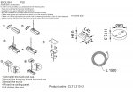 Подвесной комплект для шинопровода Crystal Lux CLT 0.210 03 BL (1408/016)
