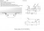 Профиль-адаптер для монтажа в натяжной потолок для однофазного шинопровода Crystal Lux CLT 0.212 05 3000 AL (1408/057)