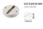 Основание для самостоятельного монтажа трековых однофазных светильников Crystal Lux CLT 0.213 01 BL (1408/024)